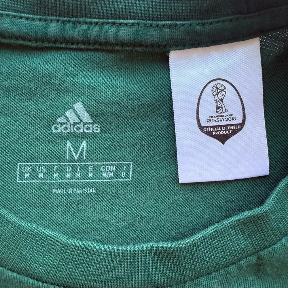 Adidas Mexico Tee FIFA World Cup Russia 2018 Size Medium